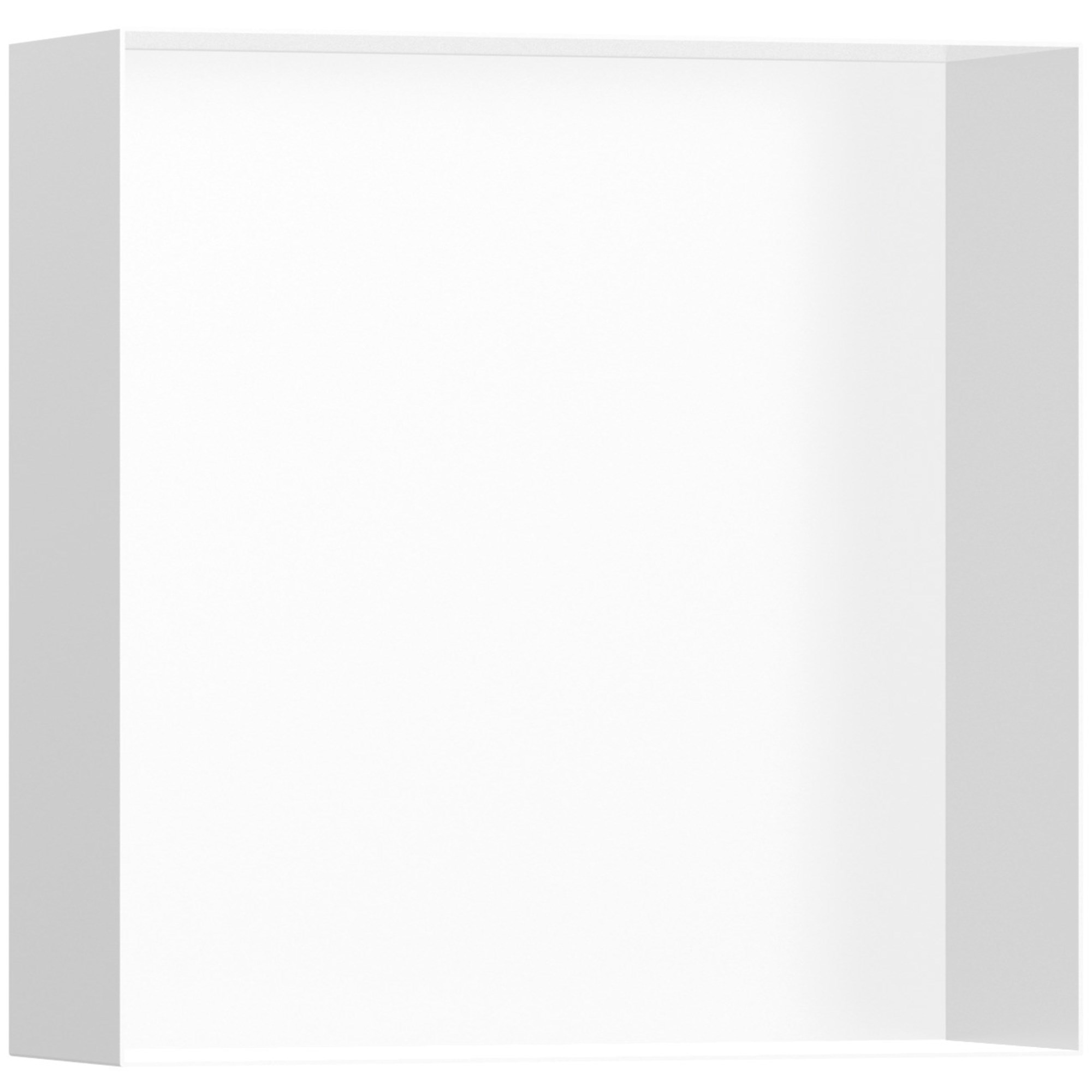 Hansgrohe XtraStoris Minimalistic Çerçevesiz Duvar Nişi 30x30x10 cm Mat Beyaz 56073700