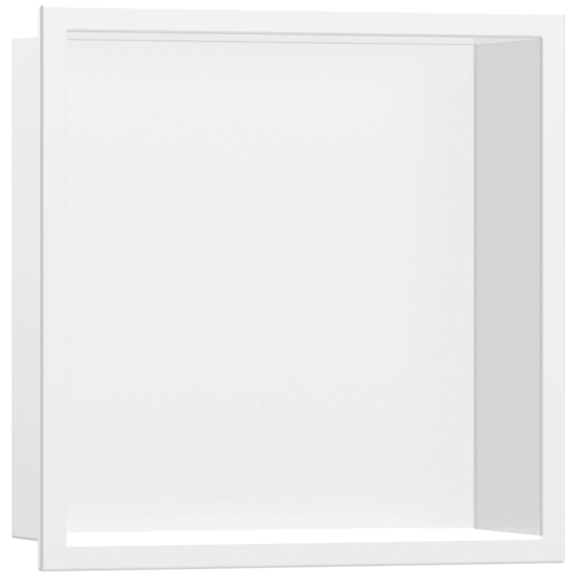 Hansgrohe XtraStoris Original Çerçeveli Duvar Nişi 30x30x7 cm Mat Beyaz 56093700