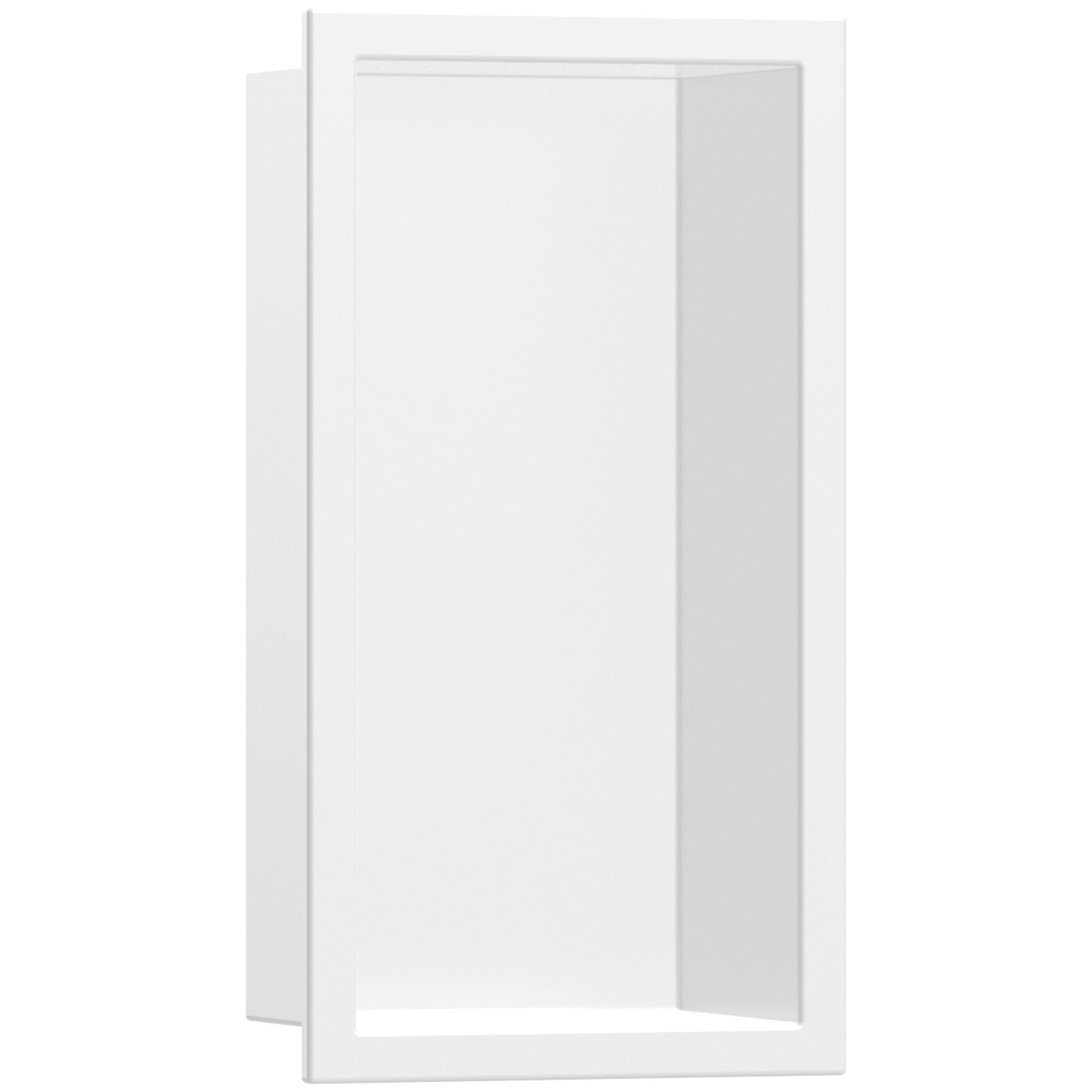 Hansgrohe XtraStoris Original Çerçeveli Duvar Nişi 30x15x7 cm Mat Beyaz 56092700