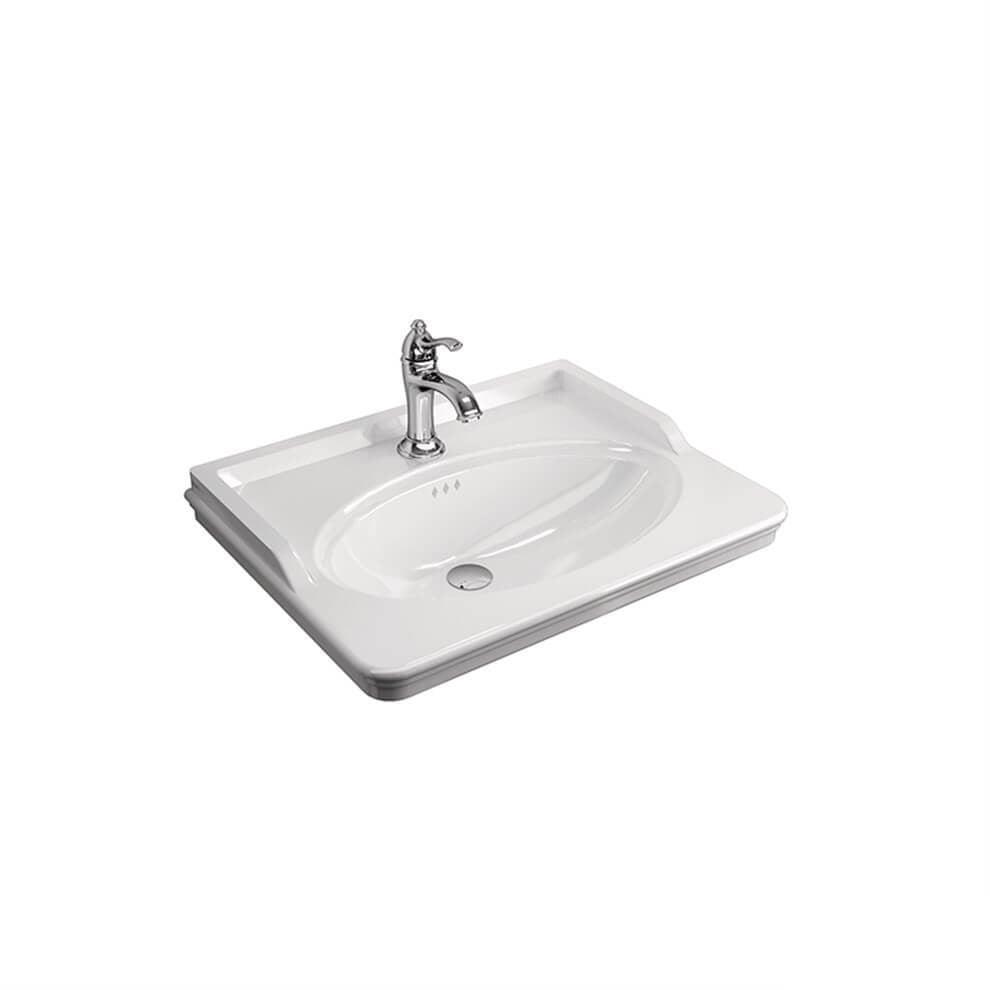 Kale Banyo Artdeco 65X50 Etajerli Lavabo - 310200200218