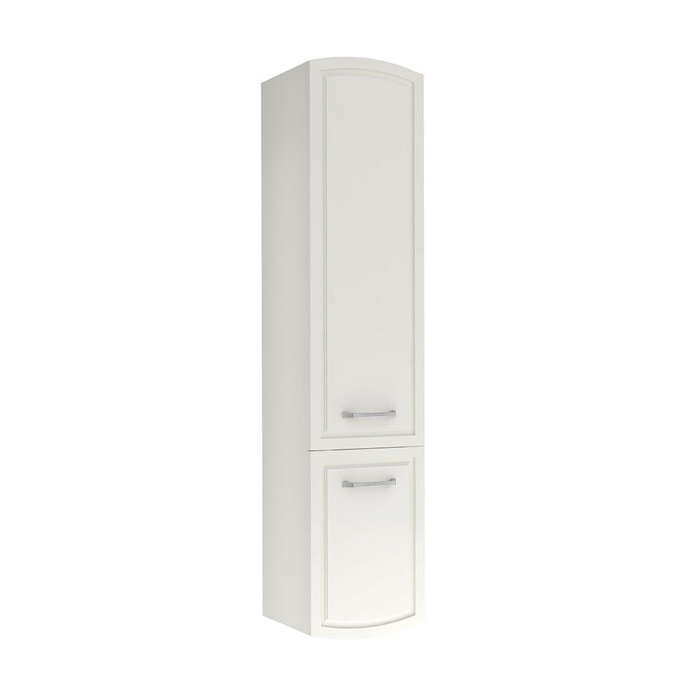 Kale Banyo Arte+ 35cm Boy Dolabı Parlak Beyaz Sağ (Krom) - 610100200882