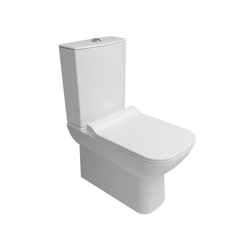 Kale Banyo Babel Duvara Sıfır Klozet Taharet Delikli+Alttan Girişli Rezervuar - 610100100536