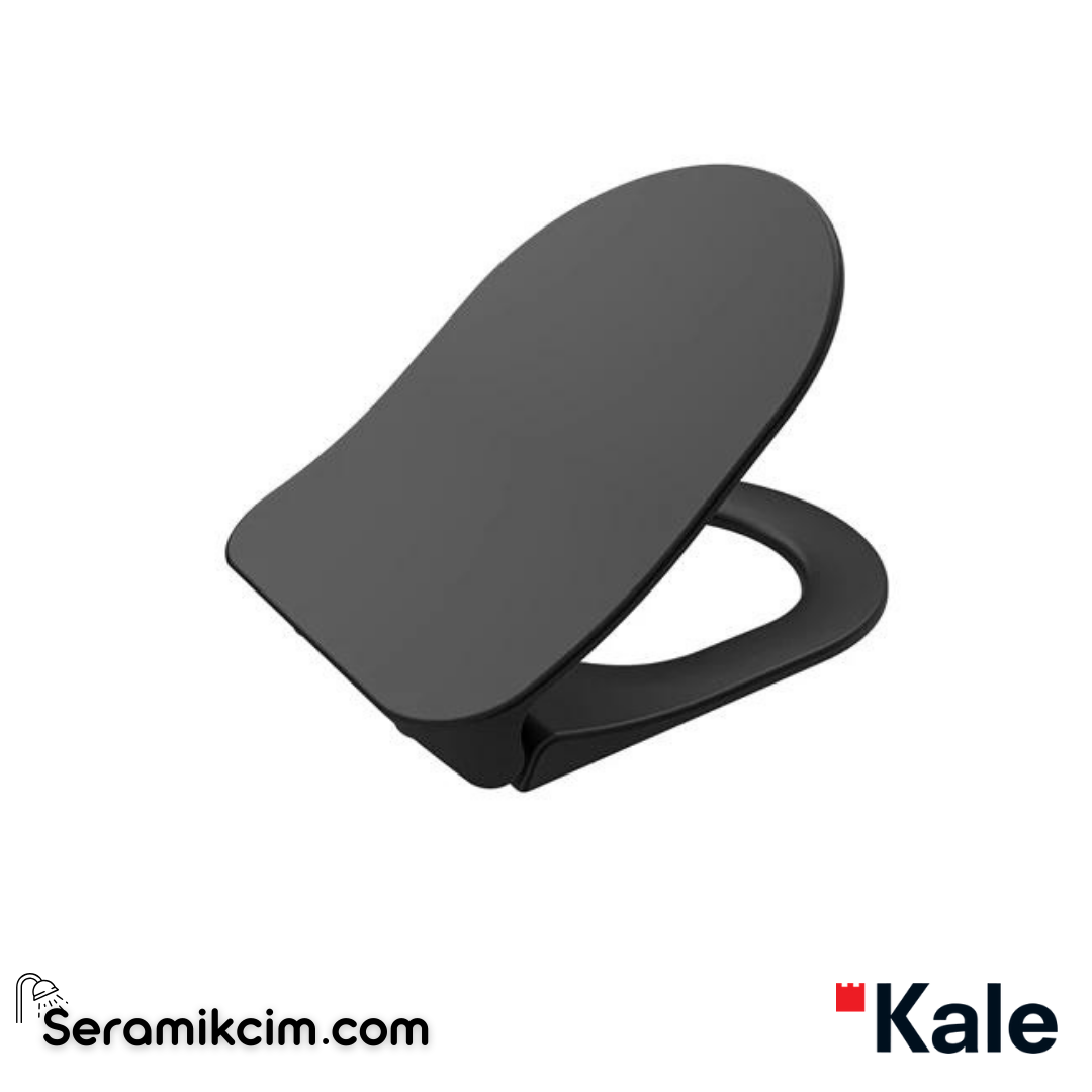 Kale Banyo Dove 2.0 Ultra Slim Smart Kapak Mat Siyah (Mat Siyah Rozet) - 310200700087