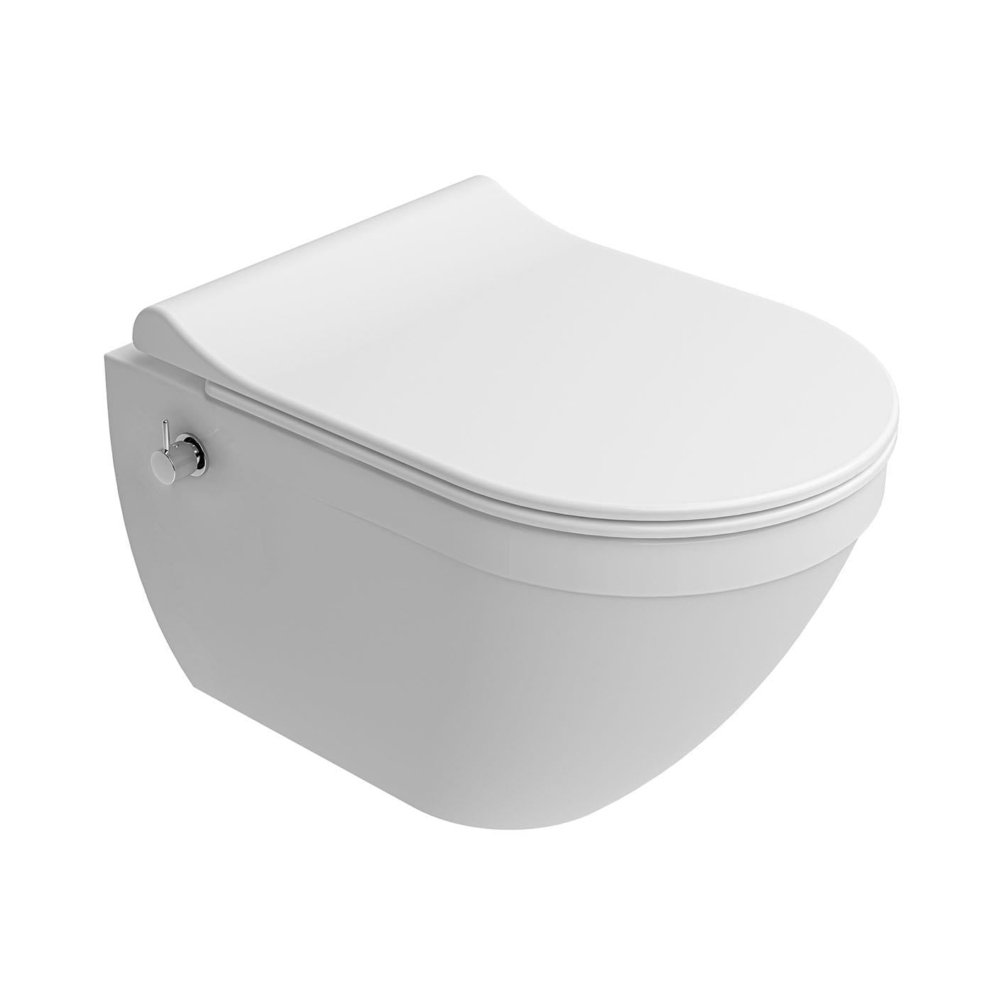 Kale Banyo İdea 2.0 Smart Asma Klozet  Termal Musluk Entegreli + Ultra Slim Smart Kapak - 610100100325