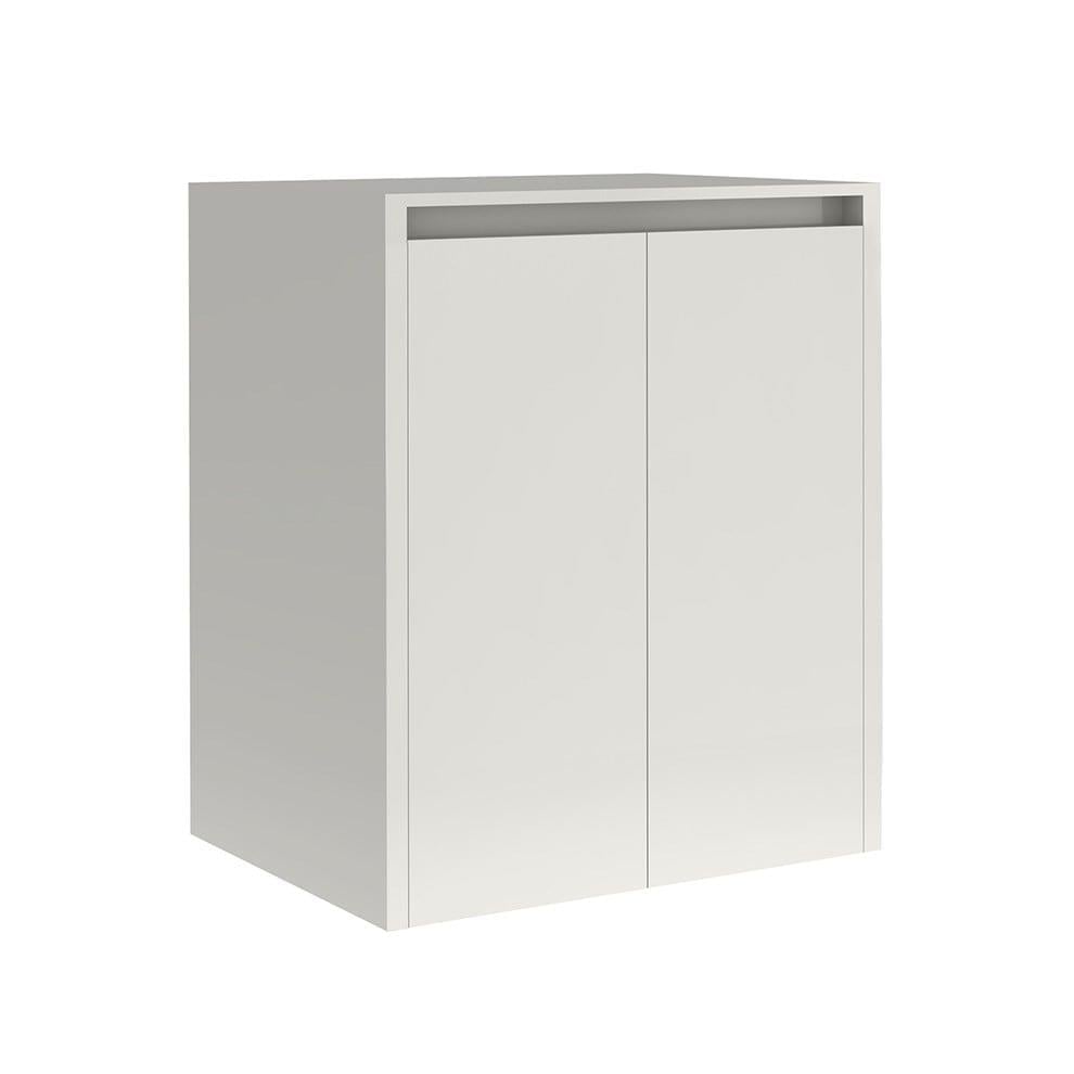 Kale Banyo İdea 2.0 (Durabad) 70Cm Kapaklı Çamaşır Makinesi Dolabı Parlak Beyaz - 310300101985