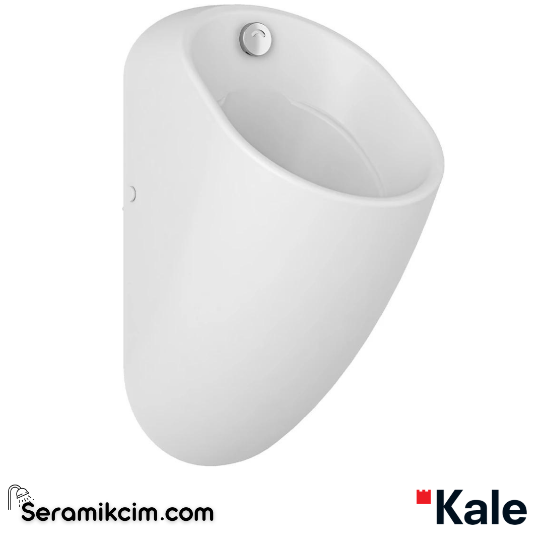 Kale Banyo Zero 2.0 Fotoselli Nozzle Entegreli Arkadan Su Girişli Mat Beyaz Pisuvar - 310200300048