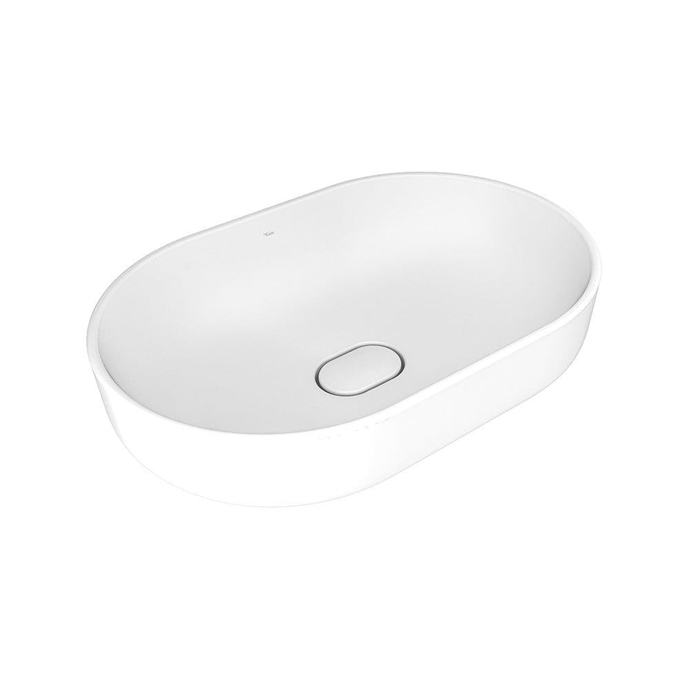 Kale Banyo Zero 2.0 60X40 Oval Çanak Lavabo Mat Beyaz - 310200200461