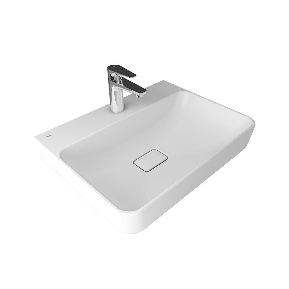 Kale Banyo Zero 2.0 60X45 Dikdörtgen Lavabo Mat Beyaz - 310200200470