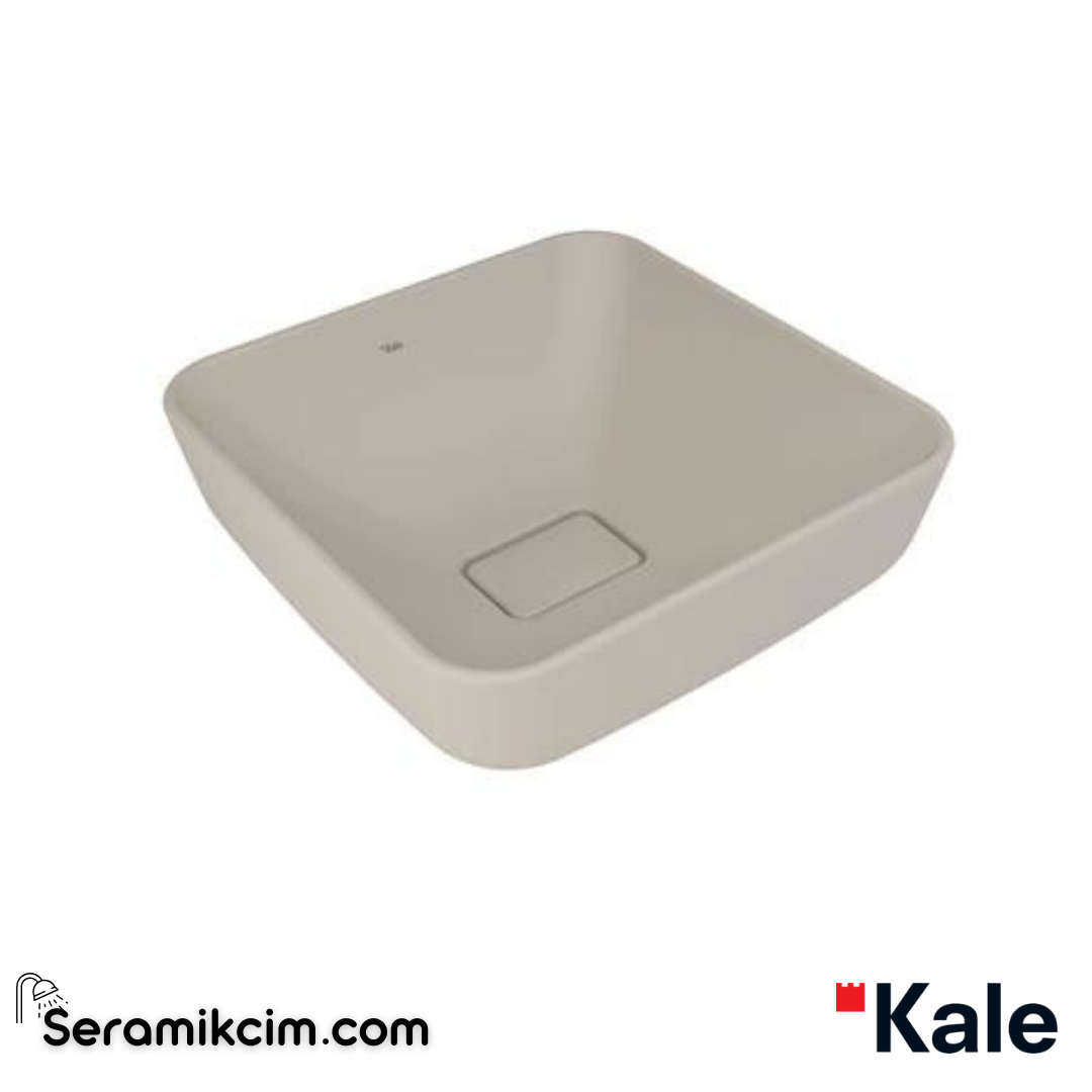 Kale Banyo Zero 2.0 40X40 Kare Çanak Lavabo Mat Vizon - 310200200593