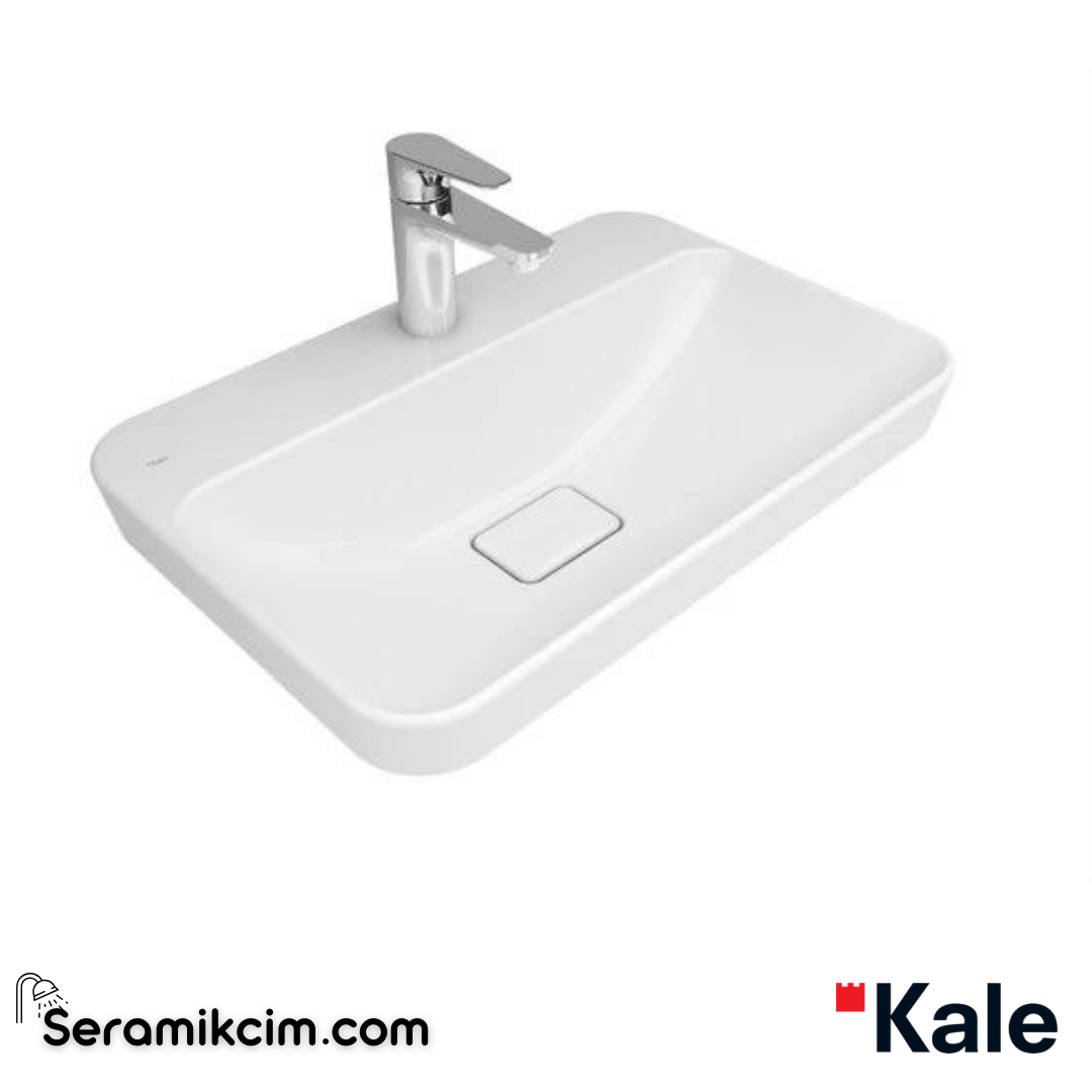 Kale Banyo Zero 2.0 60X40 Yarı Gömme Dikdörtgen Lavabo - 310200200541
