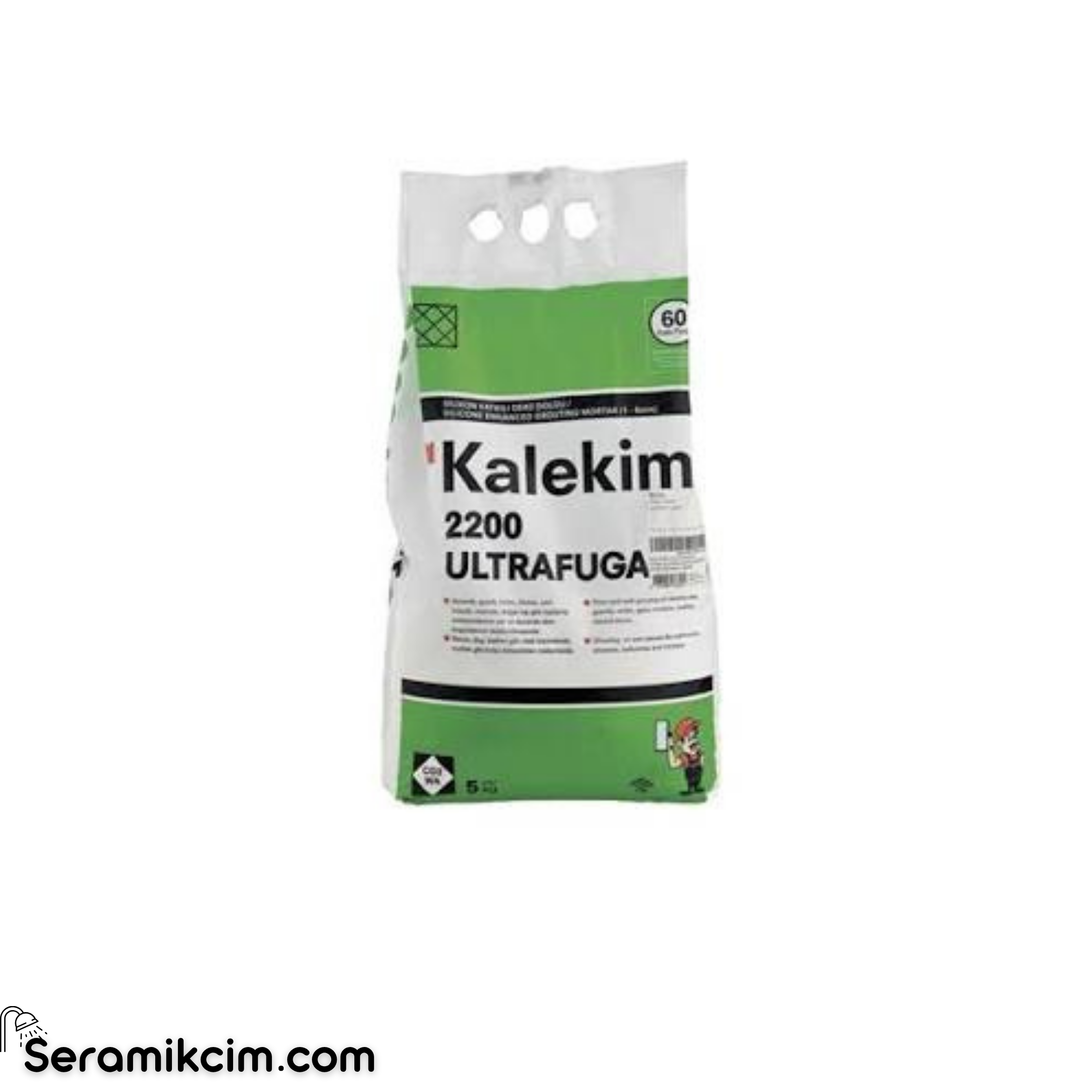 Kalekim 2239 Ultrafuga Derz Dolgu Gri 5 kg CG2WA