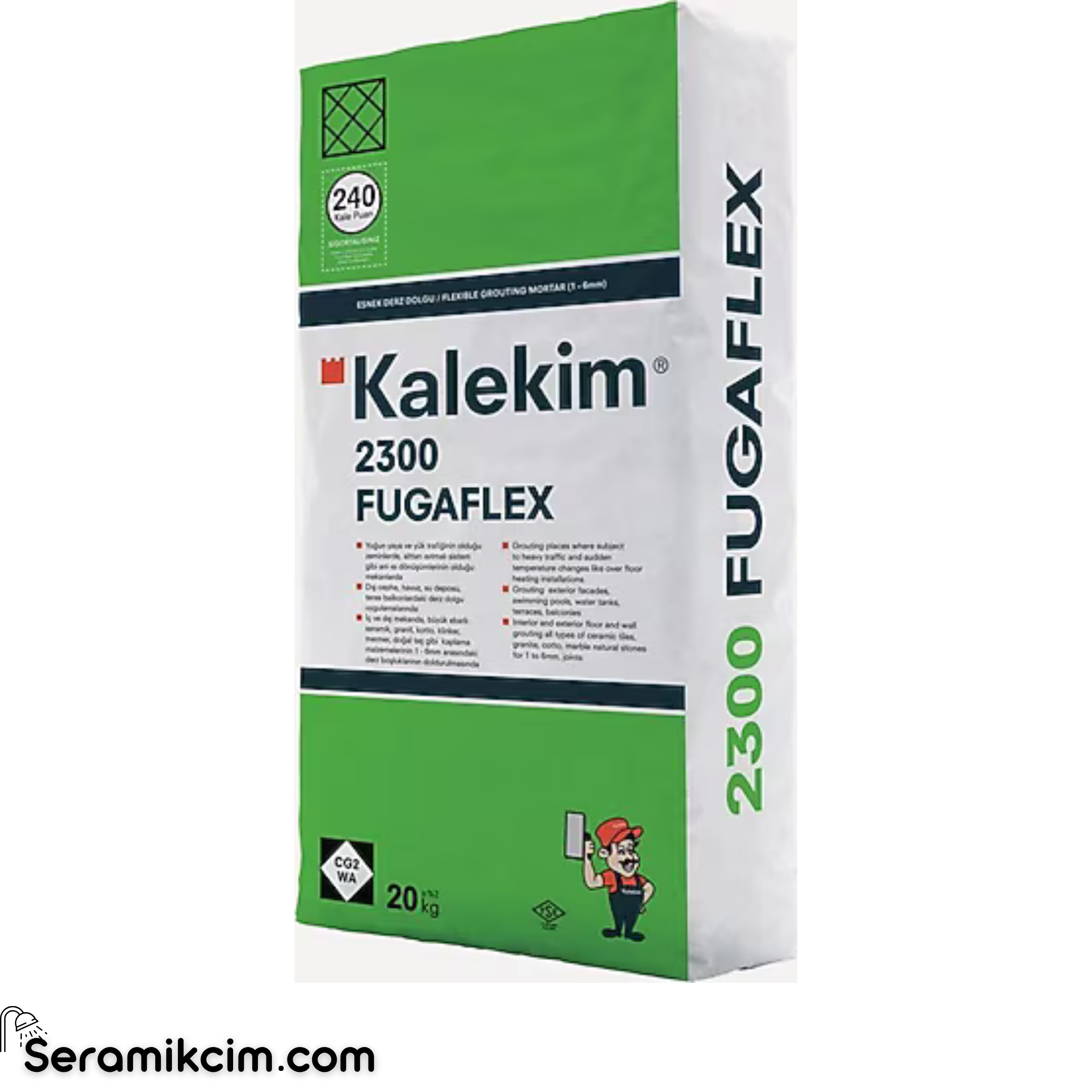 Kalekim 2462 Fugaflex Derz Dolgu Kotto 20 kg CG2WA