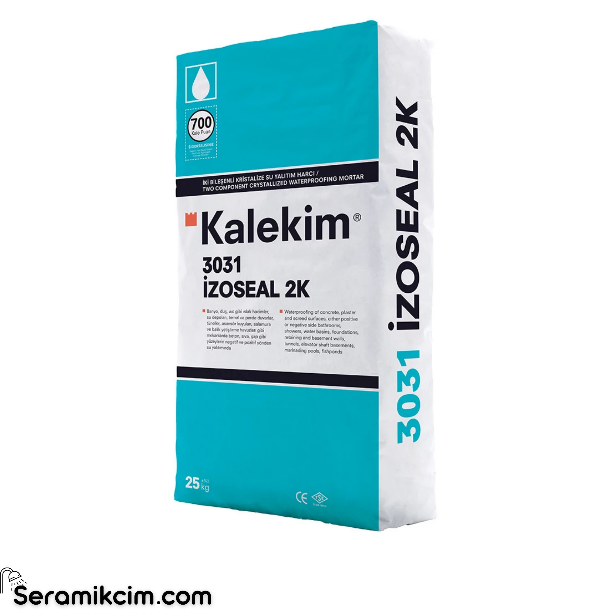 Kalekim 3031 İzoseal 2K - Toz Bileşen 25 kg
