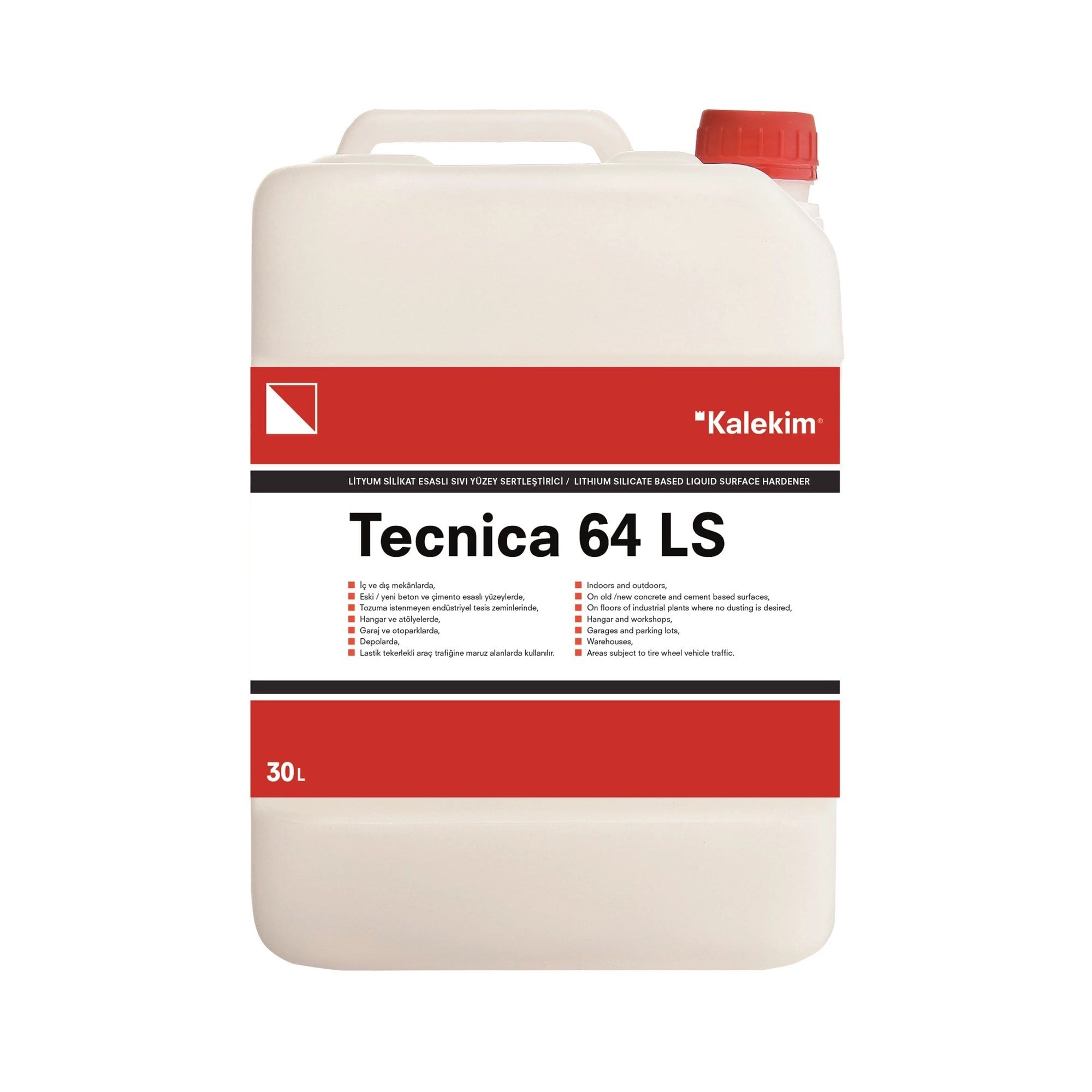 Kalekim Tecnica 64 LS Lityum Silikat Esaslı Sıvı Yüzey Sertleştirici 30 lt 660502904