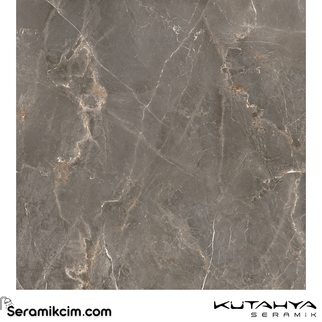 Kütahya Seramik 120x120 Alvarado Mocha Kristal Rektifiye Parlak Nano