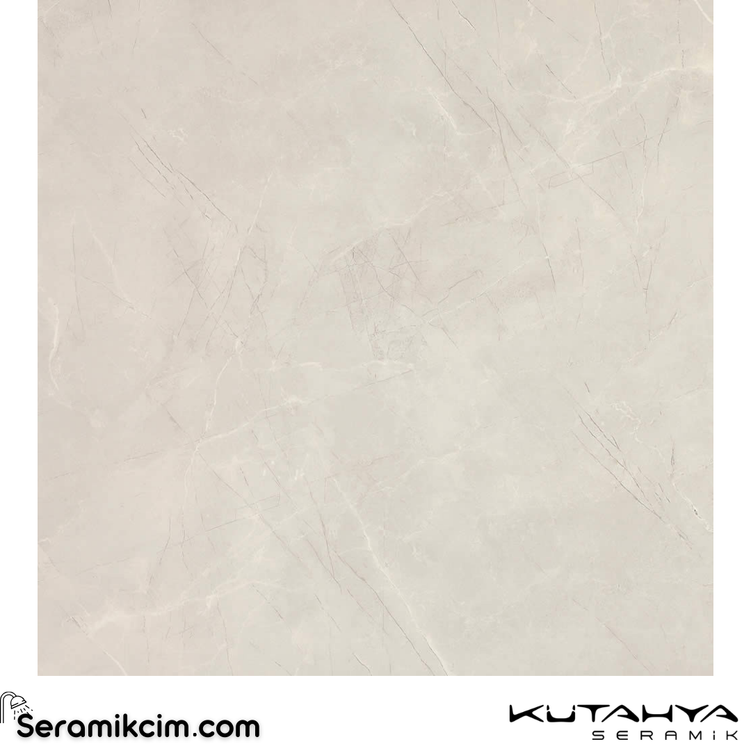 Kütahya Seramik 120x120 Pulpis Prime Mat Açık Gri Rektifiye
