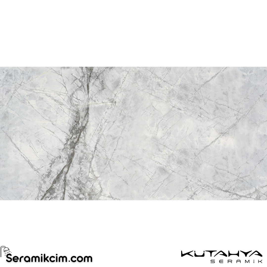 Kütahya Seramik 120x240 Bluetta Rektifiye Parlak Nano