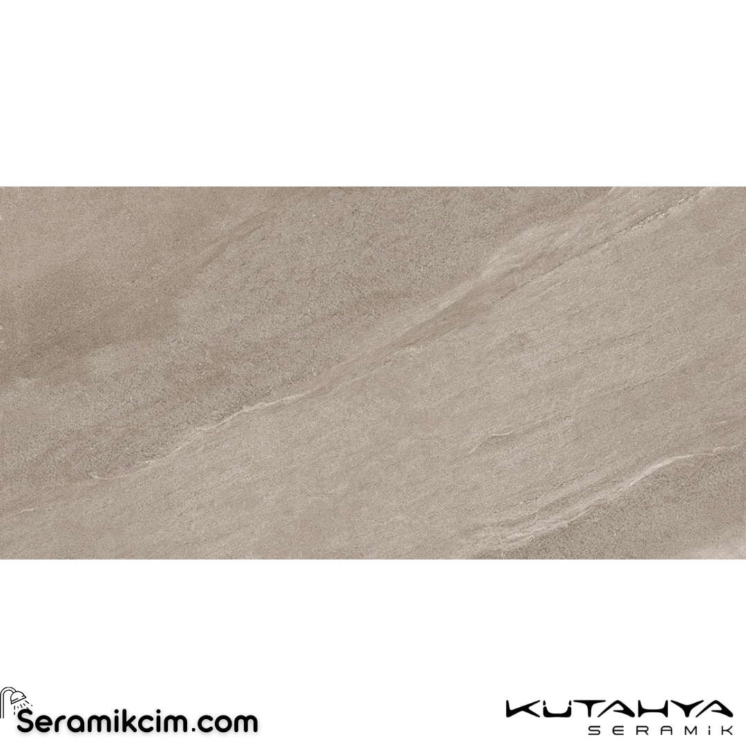 Kütahya Seramik 120x240 Luton Gri Rektifiye