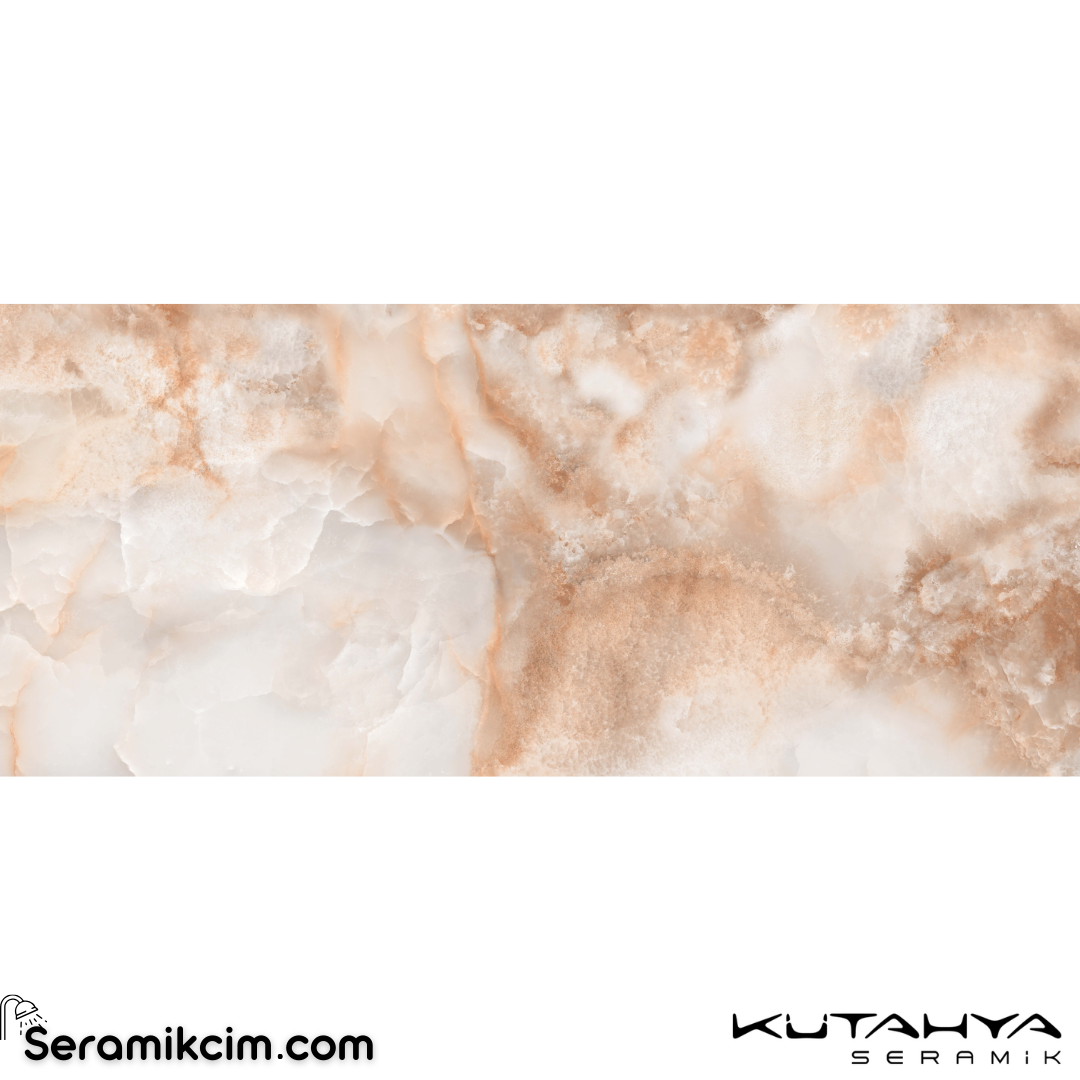 Kütahya Seramik 120x280 Desert Rose Parlak 6 mm Rektifiye
