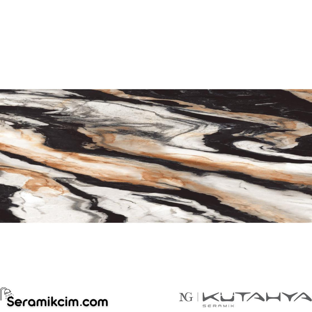 Kütahya Seramik 120x280 Electra Dm Parlak 6 mm Rektifiye
