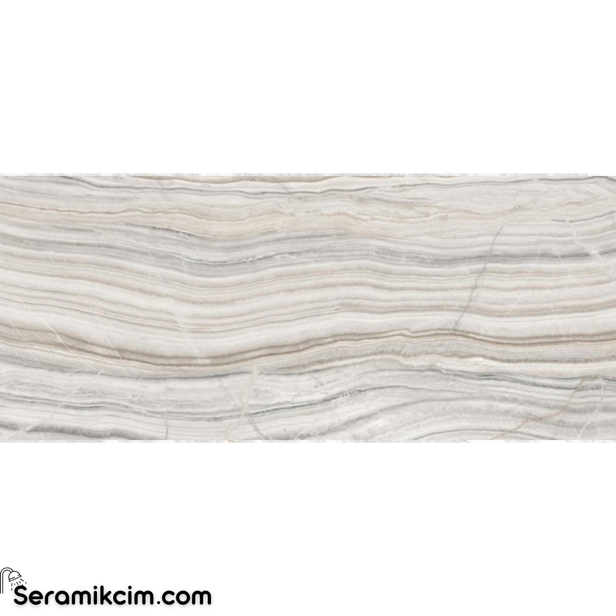 Kütahya Seramik 120x280 Onice Light Parlak 6mm Rektifiye 1. Kalite