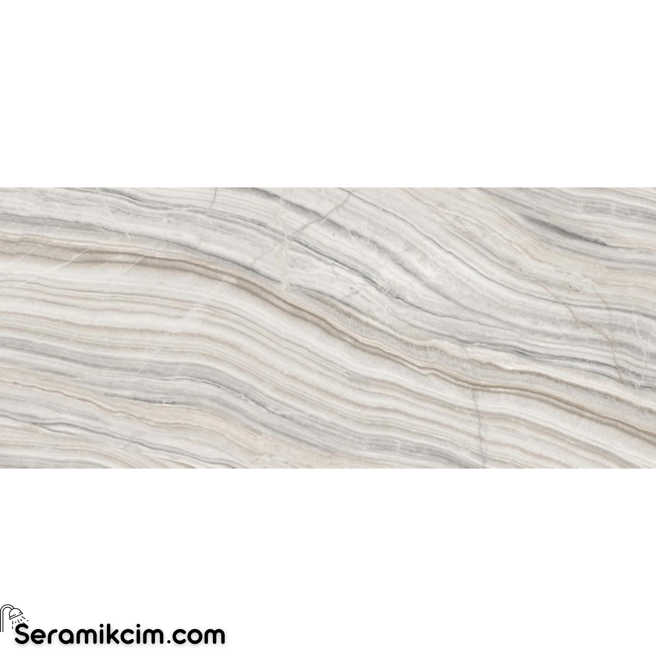 Kütahya Seramik 120x280 Onice Light Parlak Bookmatch 6mm Rektifiye 1. Kalite