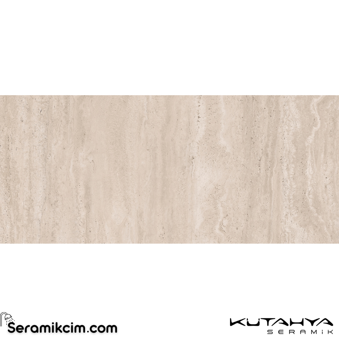 Kütahya Seramik 120x280 Ravel Bej 6 mm Rektifiye