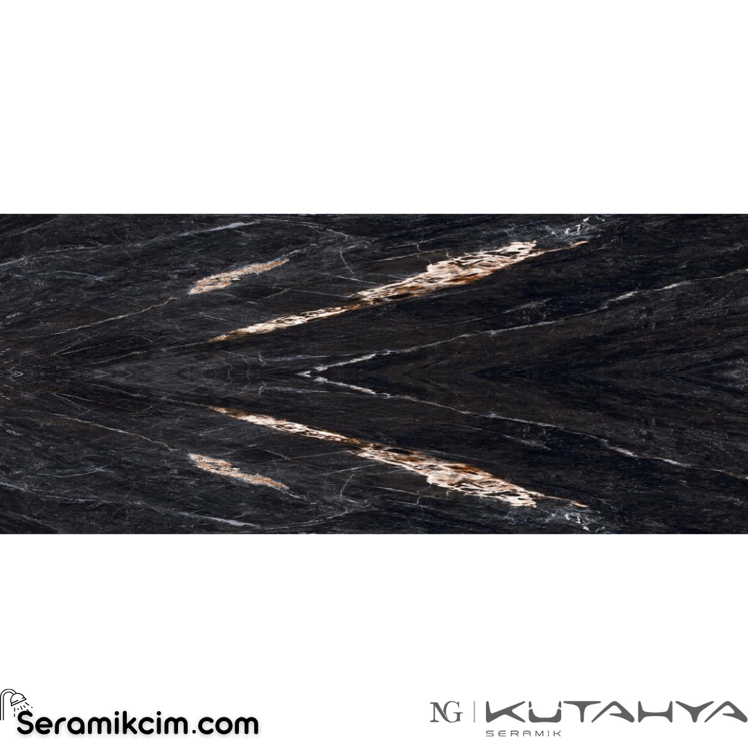 Kütahya Seramik 120x280 Velletry Dm Parlk Bm 6mm Fl Rek