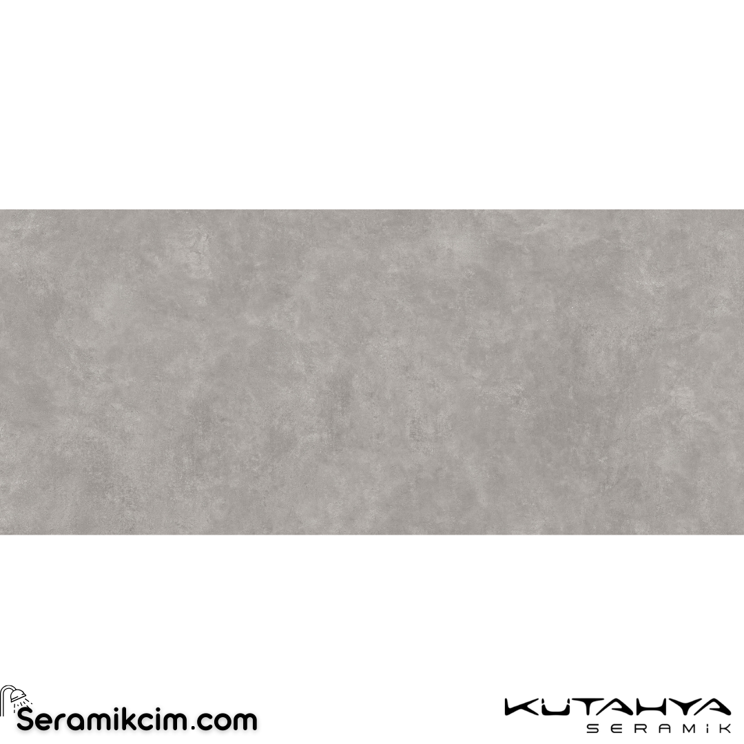 Kütahya Seramik 120x280 Vista Gri 6 mm Rektifiye
