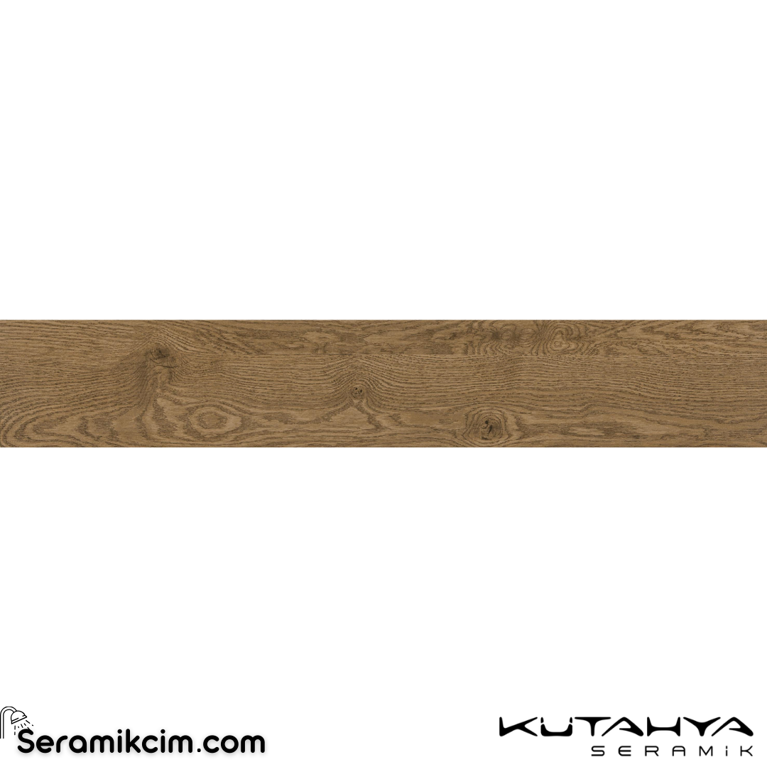 Kütahya Seramik 19,2x120 Masif Ceviz Rektifiye