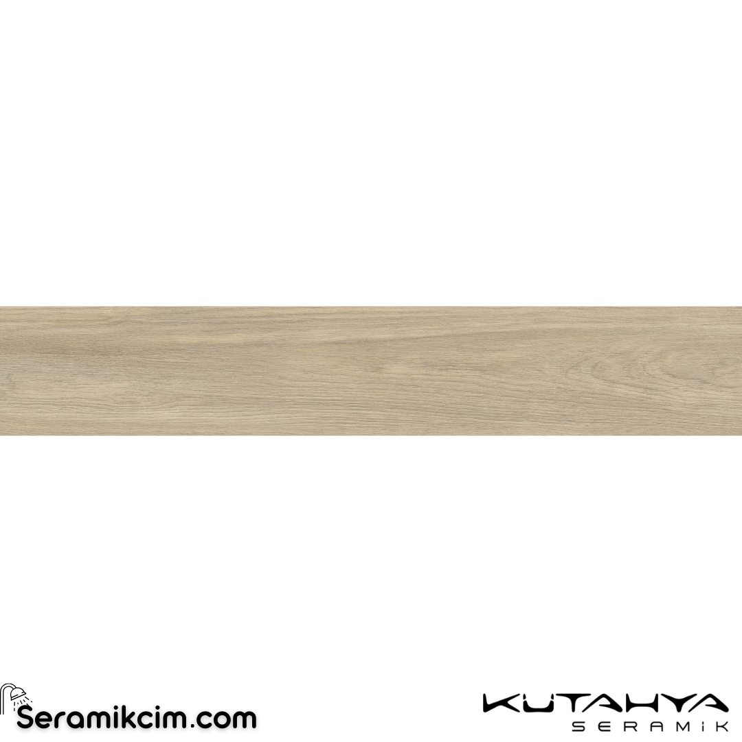 Kütahya Seramik 20x120 Pinewood Taupe Rektifiye