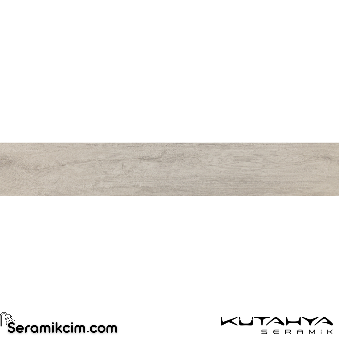 Kütahya Seramik 20x120 Rovere Mat Gri Rektifiye