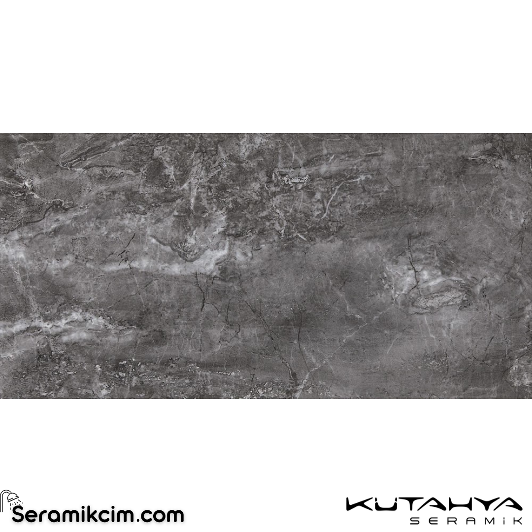 Kütahya Seramik 30x60 Elis Koyu Gri