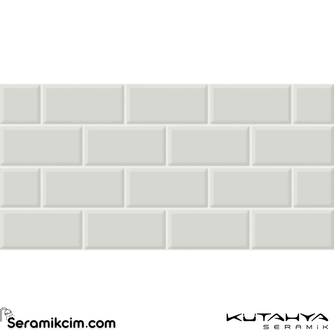 Kütahya Seramik 30x60 Metro Beyaz