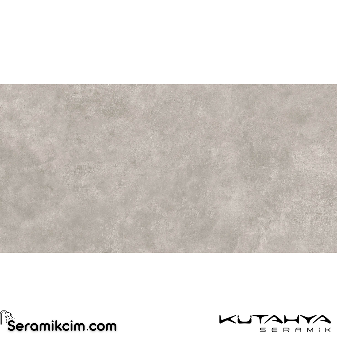 Kütahya Seramik 30x60 Vista Gri Parlak Rektifiye