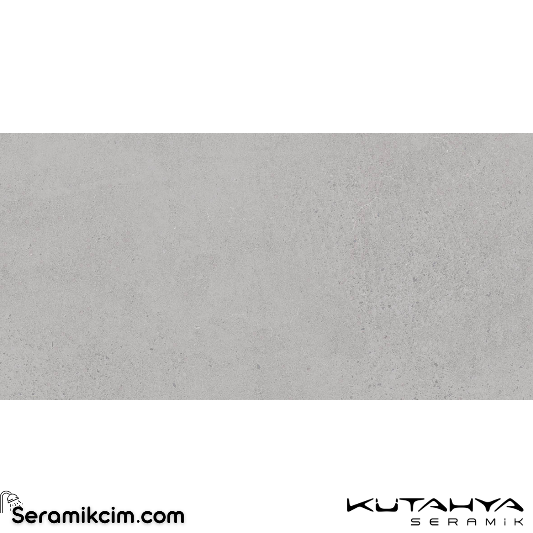 Kütahya Seramik 30x85 Helis Açık Gri Rektifiye