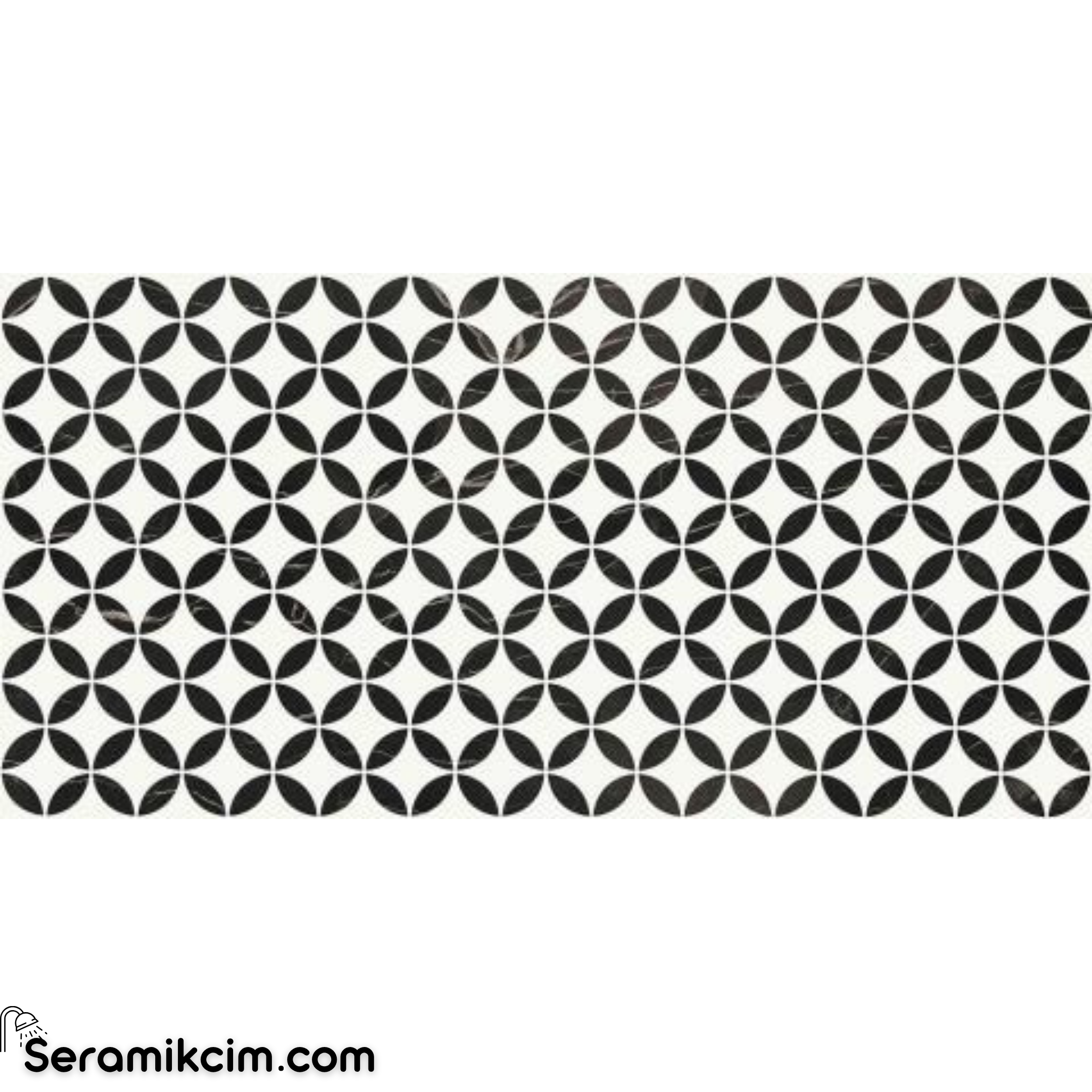 Kütahya Seramik 60x120 Black Calacatta Kristl Dkr Rektifiye Parlak Nano 1. Kalite