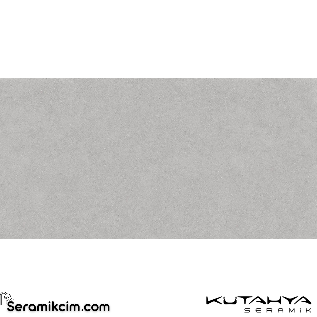 Kütahya Seramik 60x120 Milestone Gri Rektifiye R9