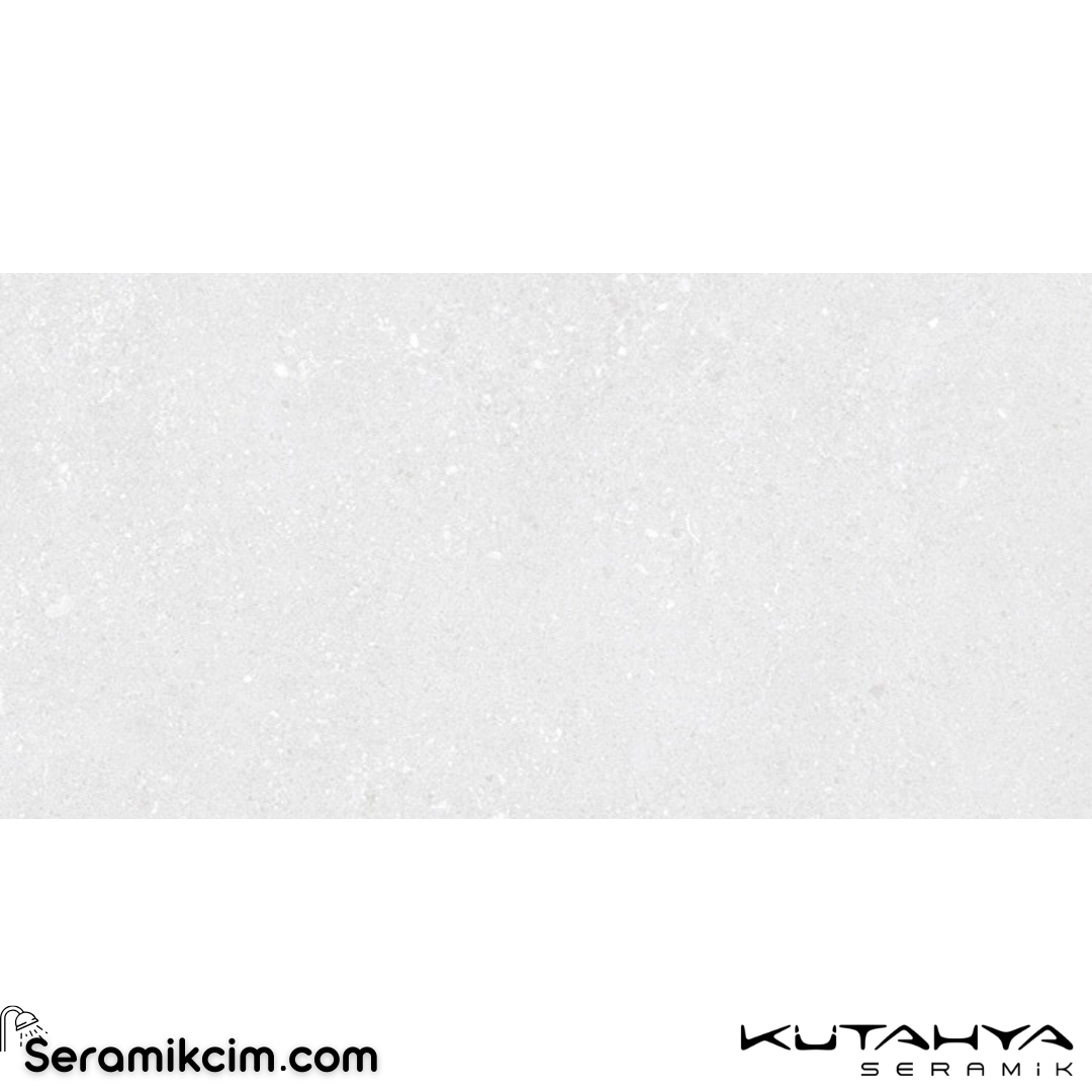 Kütahya Seramik 60x120 Padova Beyaz Rektefiye