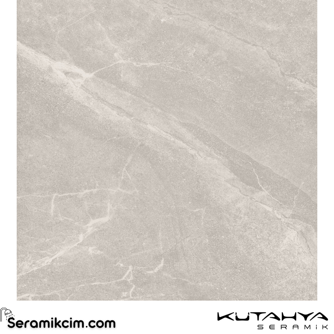 Kütahya Seramik 60x60 Kansas Gri 20 mm R11 Rektifiye