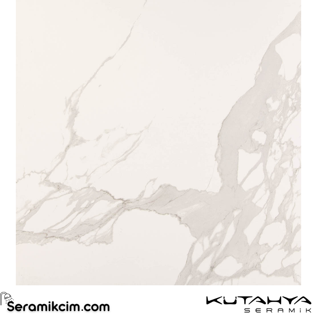 Kütahya Seramik 80x80 Statu Rektifiye Parlak Nano
