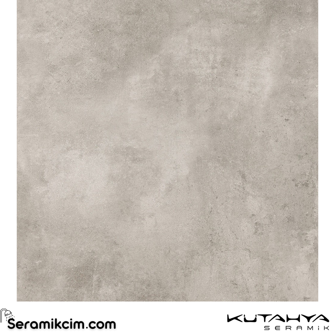 Kütahya Seramik 80x80 Vista Gri Rektifiye (N)