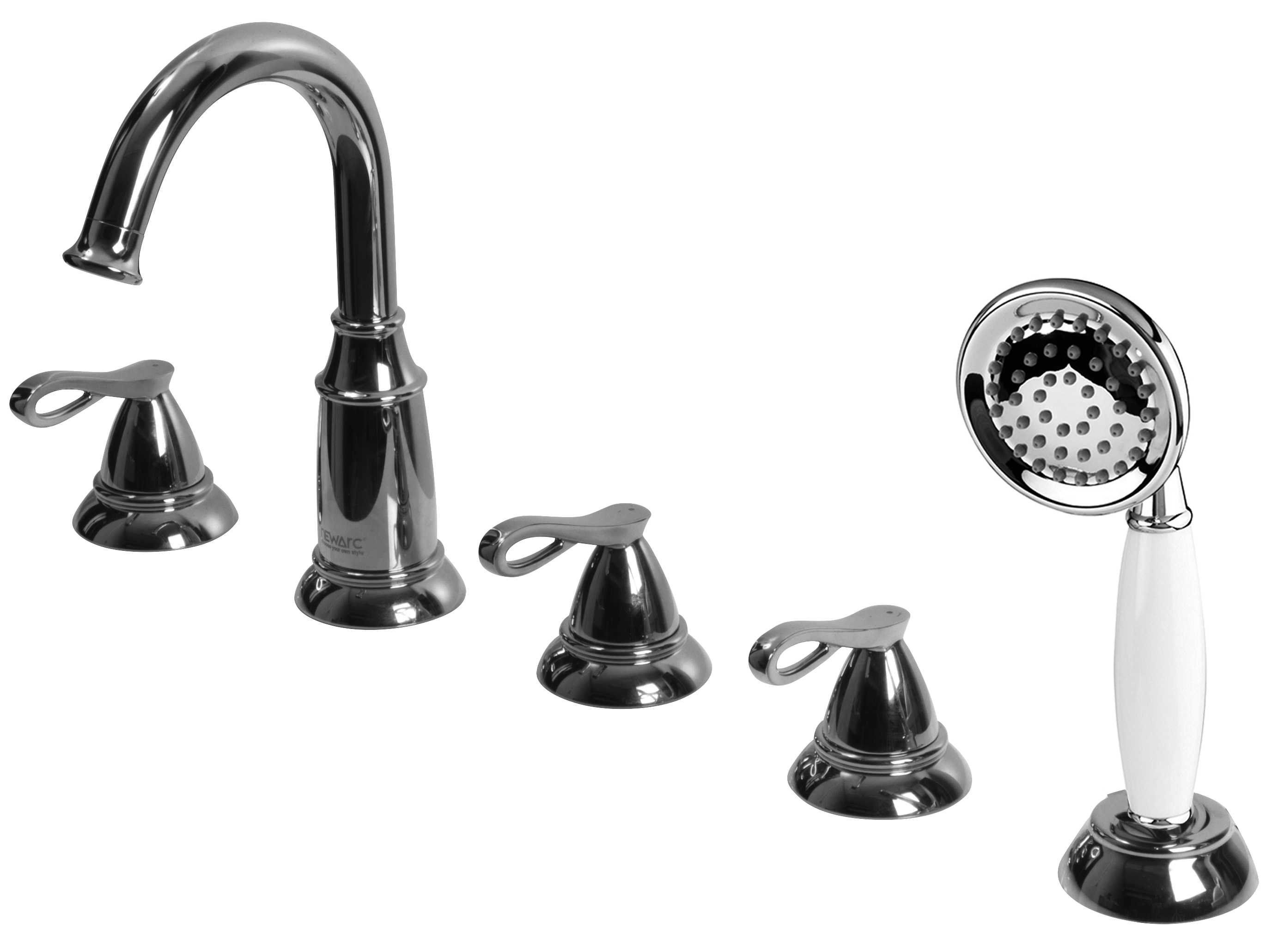 Newarc  Golden Küvet Bataryası Krom 951152