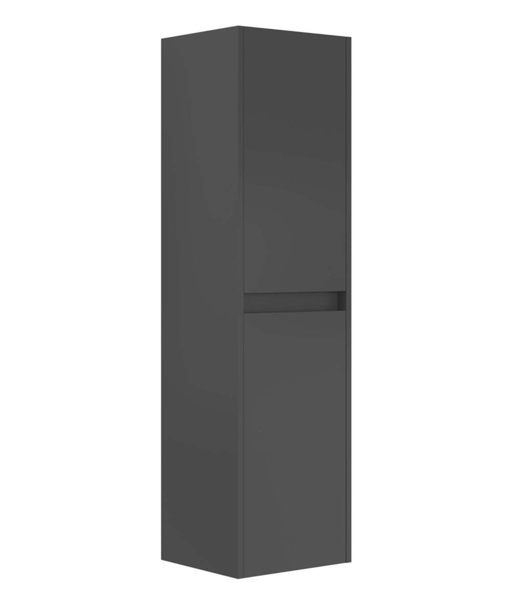Orka Arno 40cm Boy Dolabı Parlak Antrasit