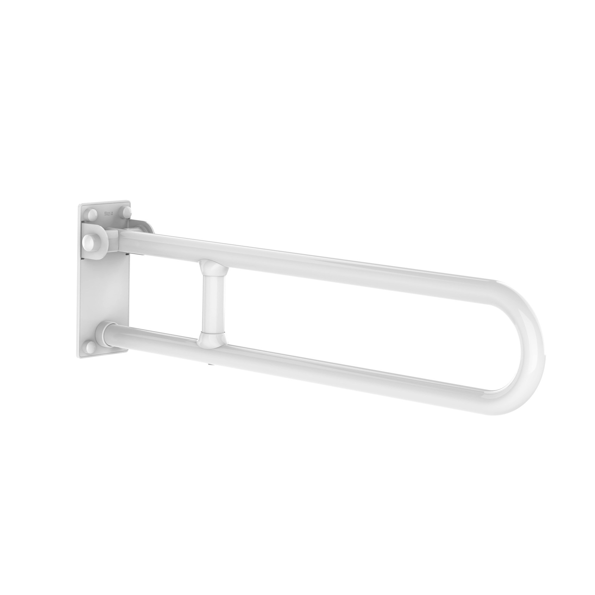 Roca Access Pro Katlanabilir Tutunma Barı, Beyaz Antibakteriyel Vinil, 800 mm A816986009
