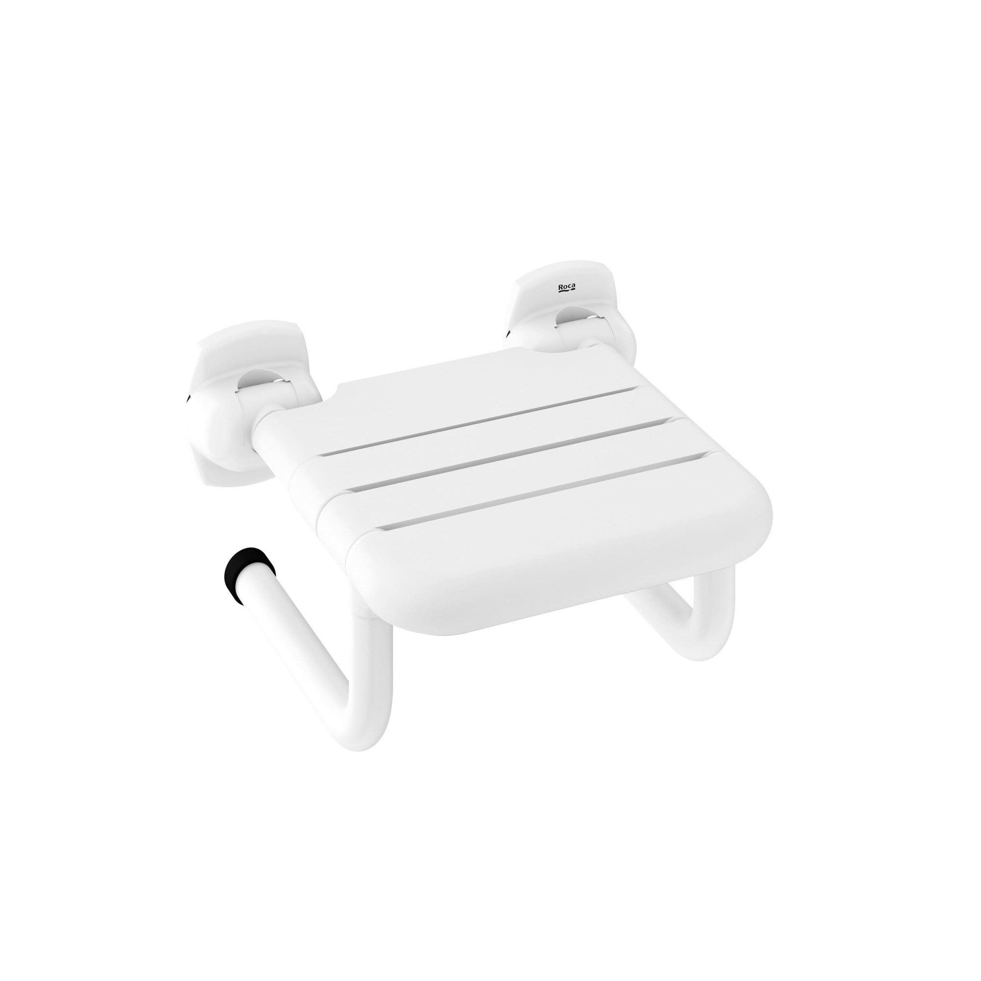 Roca Access Pro Özel İhtiyaçlar için Katlanabilir Duş Oturağı Beyaz Antibakteriyel Vinil, 380x401mm A816987009