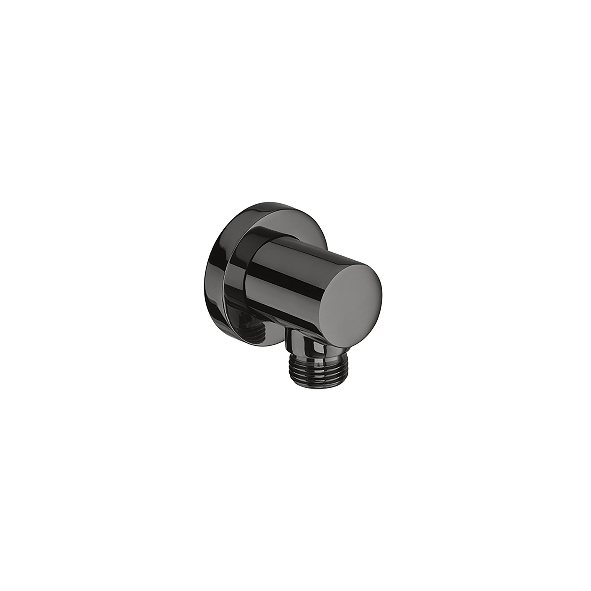 Roca Aqua Round Everlux Duş Çıkış Dirseği Titanyum Siyah, 1/2