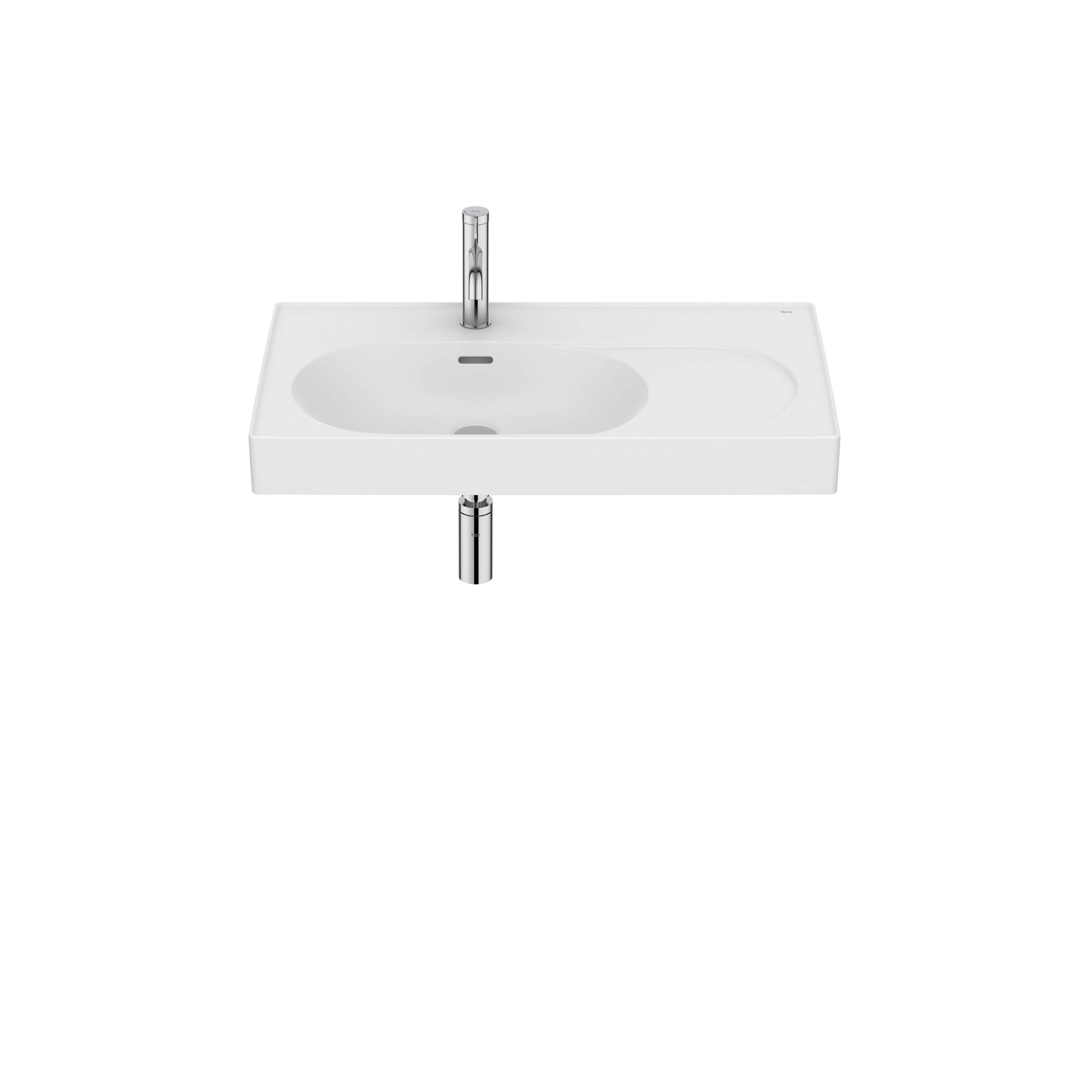 Roca Asymmetric Asma left-hand Fineceramic® basin A327743620