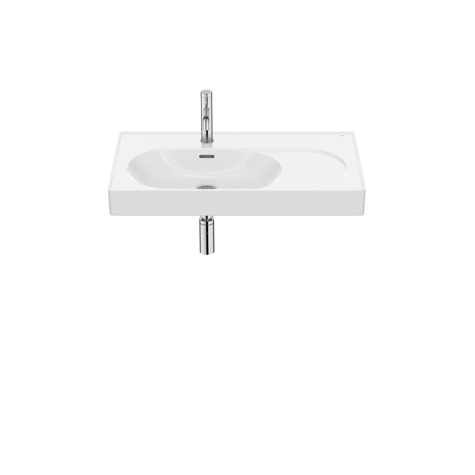 Roca Asymmetric Asma left-hand Fineceramic® basin A327743000