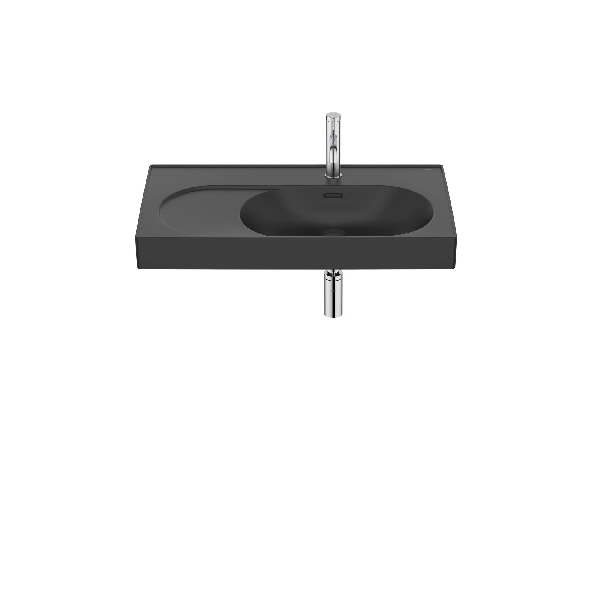 Roca Asymmetric Asma right-hand Fineceramic® basin A327744080